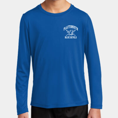 Plattsmouth Select Youth Royal Blue Long Sleeve Thumbnail