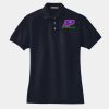 Women's Heavyweight Cotton Pique Polo Thumbnail